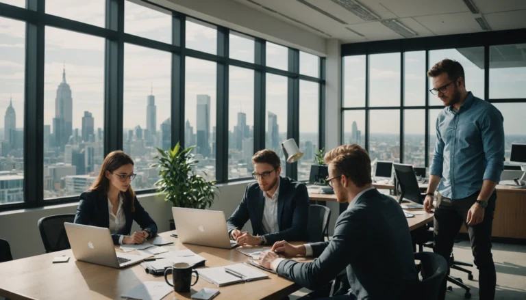 jeune entreprise qui se lance