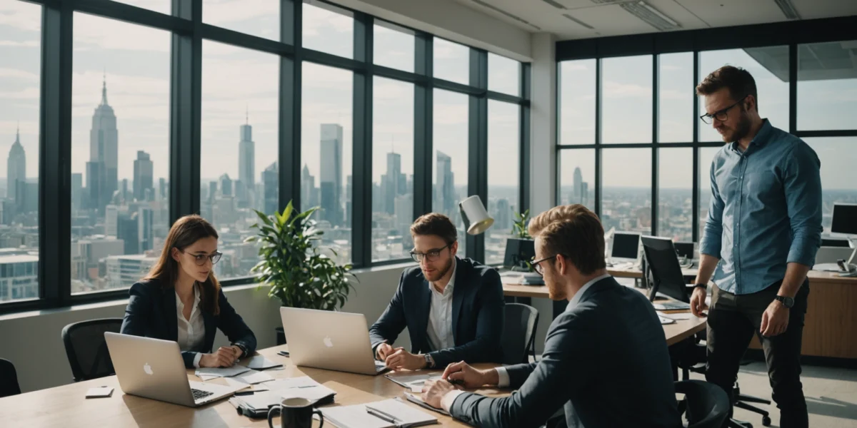 jeune entreprise qui se lance